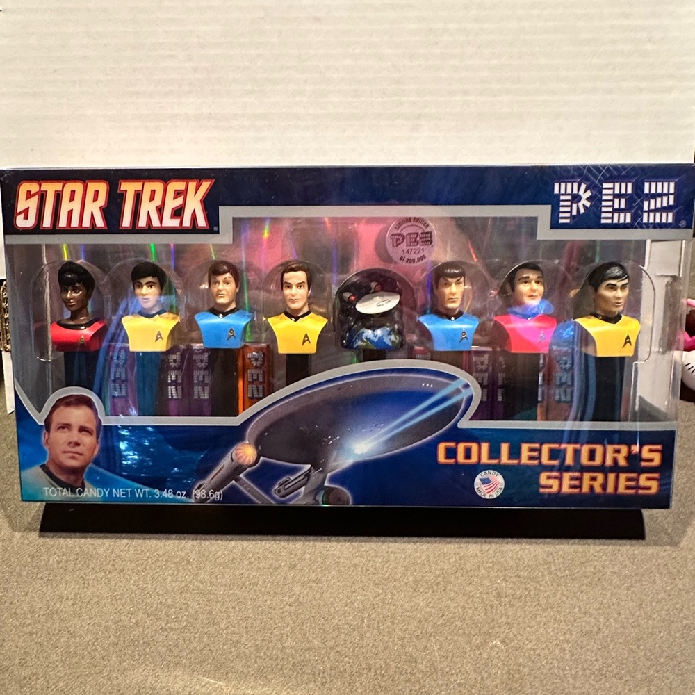 Star Trek PEZ Collector's Action Figure Set